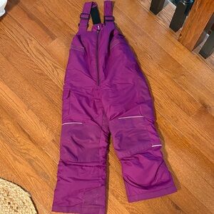Kids Purple One Piece Snowsuit